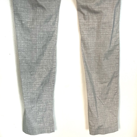Calvin Klein Grey Womens Pants Business Work Office Size 2 Etched Pattern Pocket - Picture 10 of 12